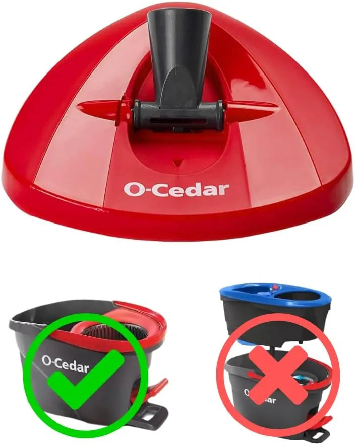 O-Cedar Genuine Replacement Mop Base Part for EasyWring Spin Mop, Not Compatible with RinseClean Main image