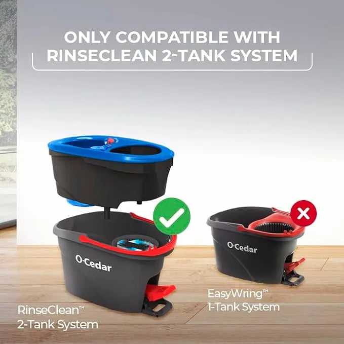 O-Cedar RinseClean Spin Mop Microfiber Refill, 1 CT (Pack of 12) Secondary image