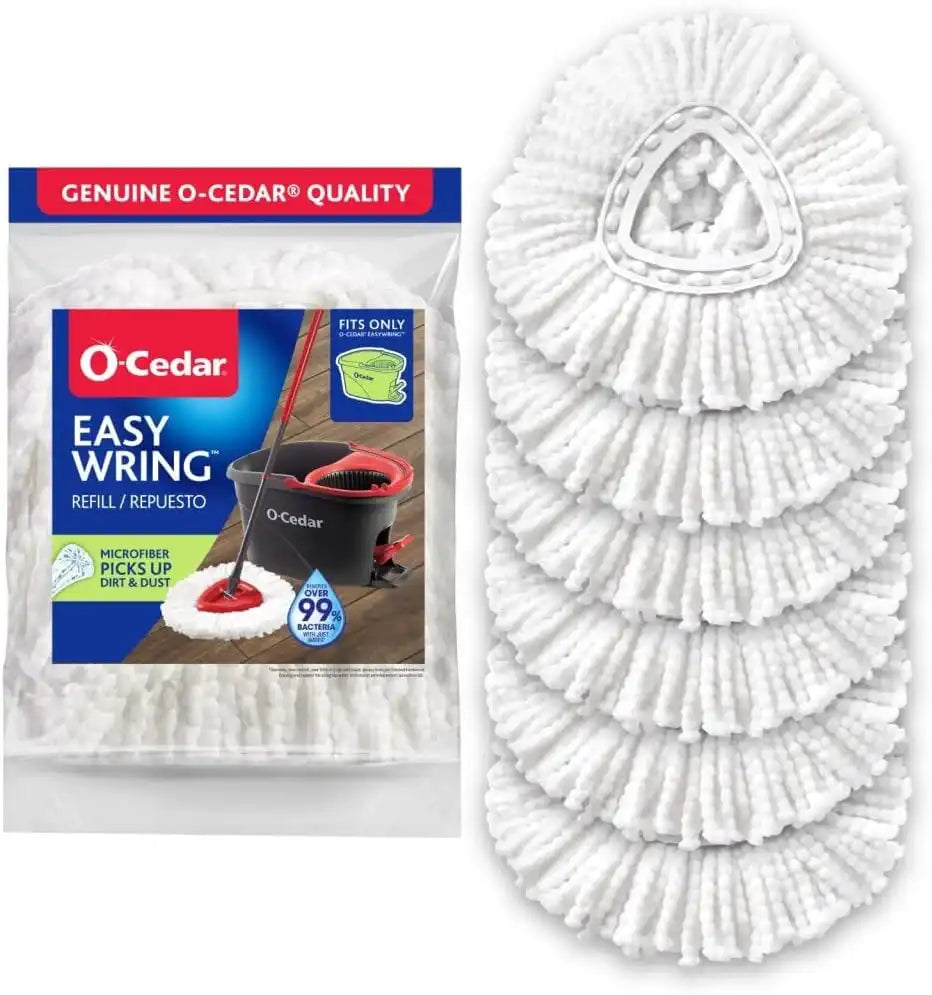 O-Cedar EasyWring Spin Mop Head Refill (Pack of 6) Main image