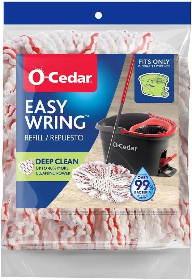 O-Cedar 2 Deep Clean Refills + 1 Citrus and 1 Lavender Pacs (Variety Pack)