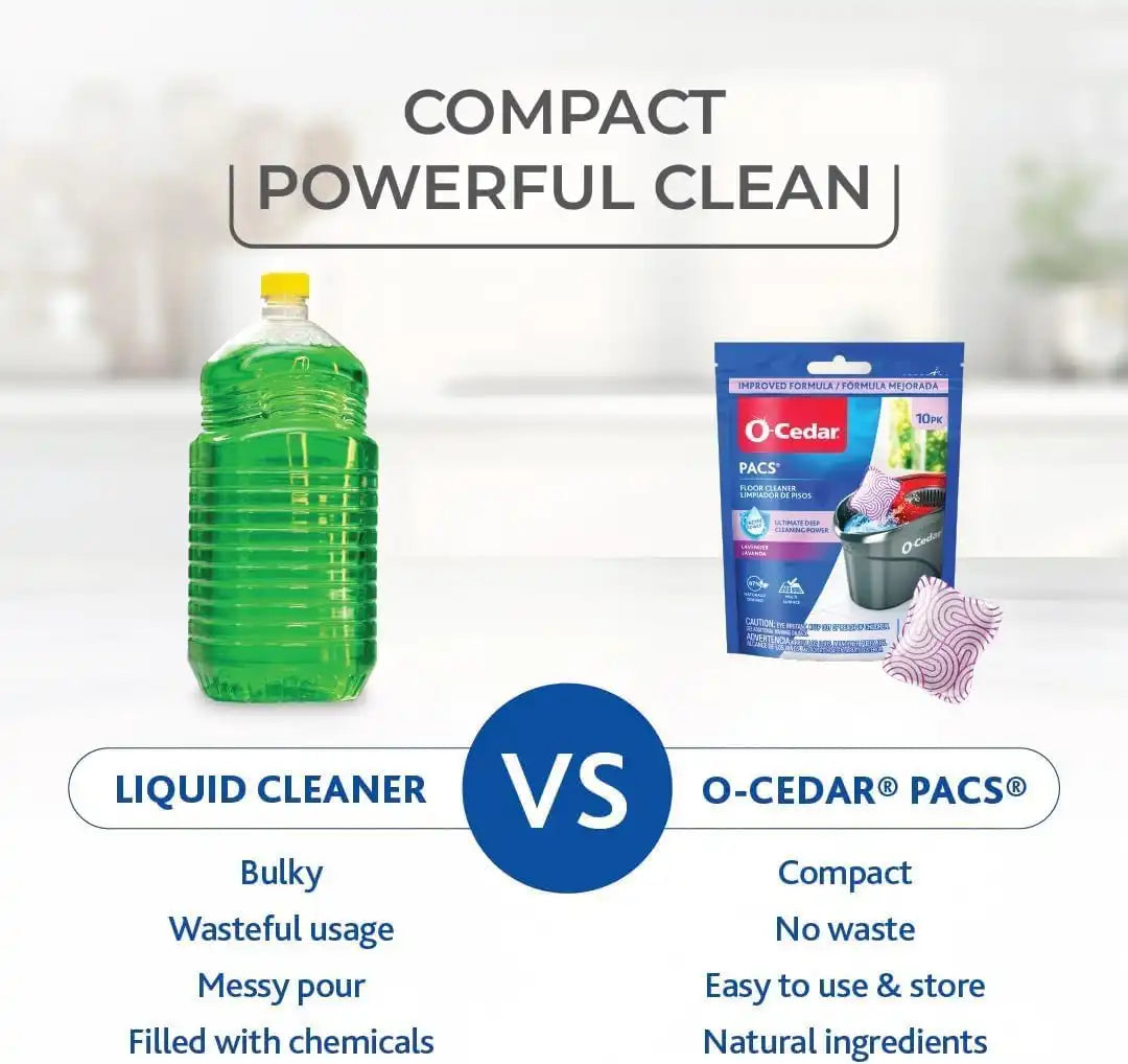 O-Cedar Floor Cleaning 30ct Pacs Lavender Scent 10ct (3-Packs) Secondary image