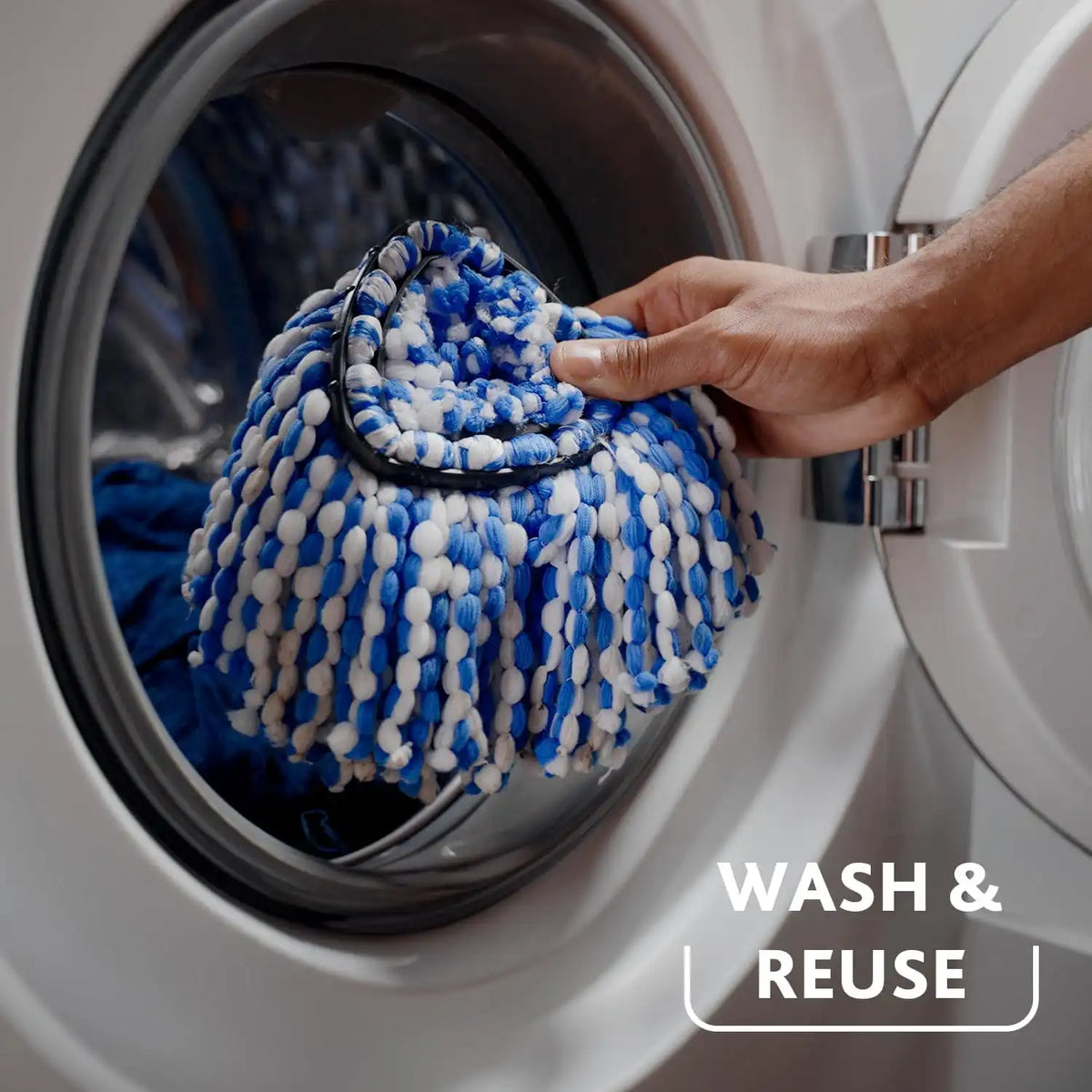 O-Cedar RinseClean Spin Mop Microfiber Refill, 1 CT (Pack of 6)