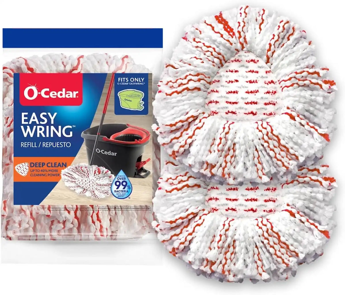 O-Cedar EasyWring Deep Clean Refill 2 - Pack Main image