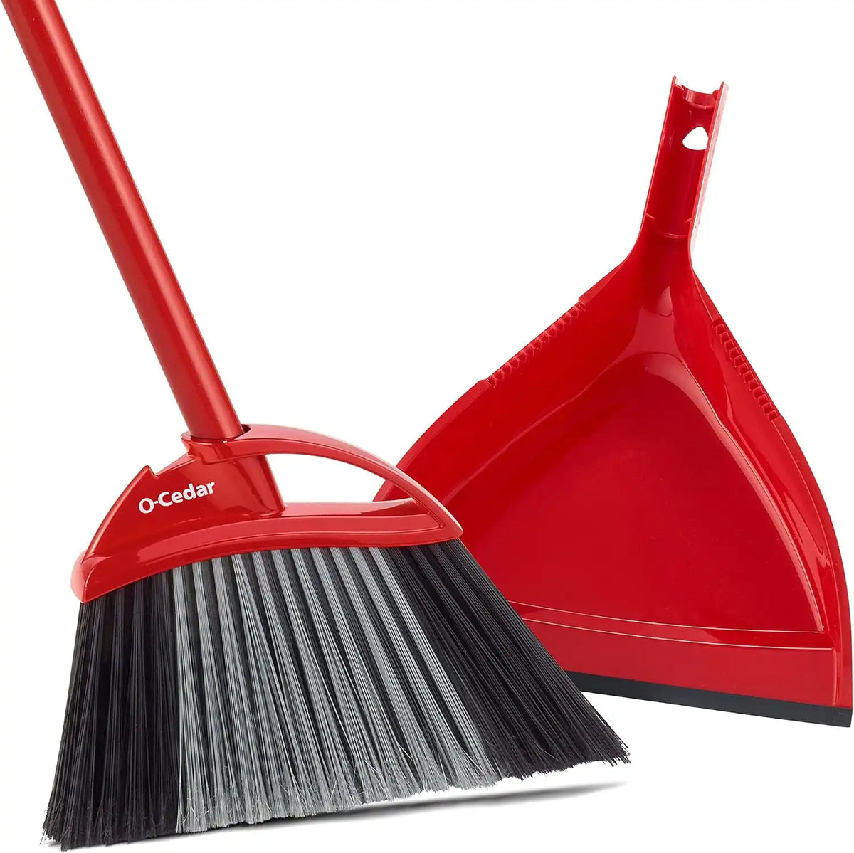 O-Cedar PowerCorner Angle Broom with Dustpan Main image
