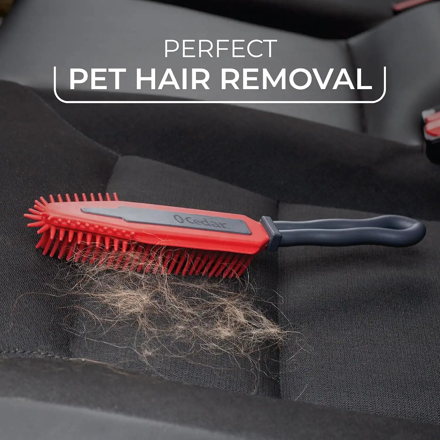 O-Cedar Pet Pro Hair Remover | Electrostatic Pet Hair Removal Brush for Furniture & Carpets | Reusable & Rinse Clean | No Sticky Sheets or Refills Secondary image