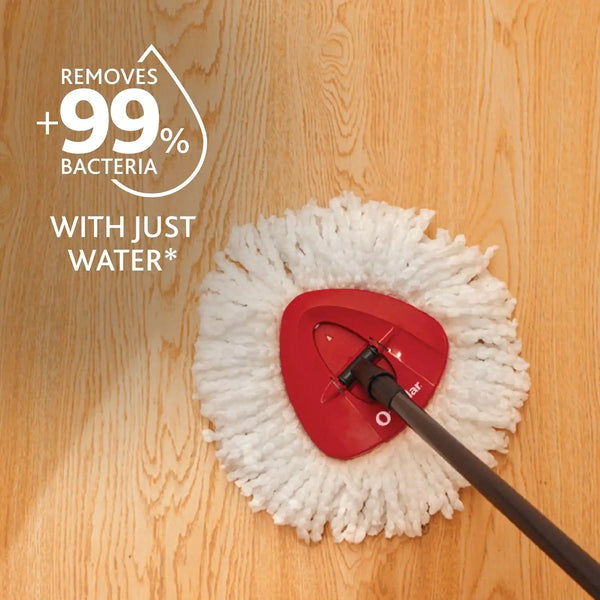 O-Cedar EasyWring Spin Mop Microfiber Refill, White Packaging May Vary