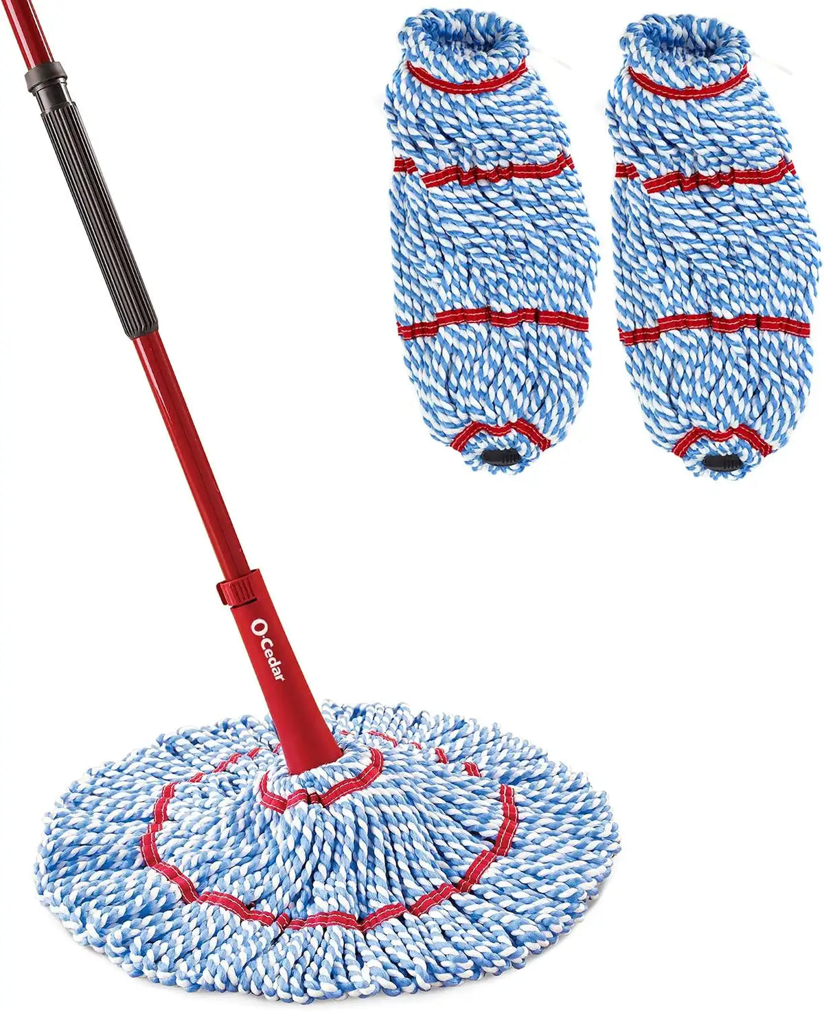 O-Cedar MicroTwist Microfiber Twist Mop with 2 Extra Refills Main image